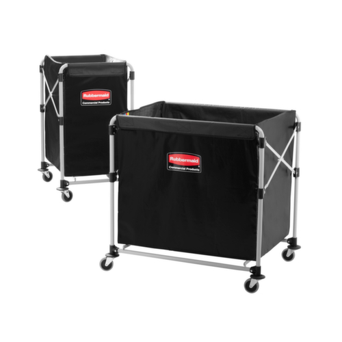Rubbermaid Klappbarer Wäschewagen X-Cart