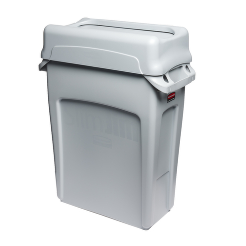 Rubbermaid Schwingdeckel Slim Jim® für Wertstoffsammler, grau