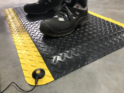 ESD-Anti-Ermüdungsmatten-Set DUPLEX PRO, Länge x Breite 1000 x 1200 mm