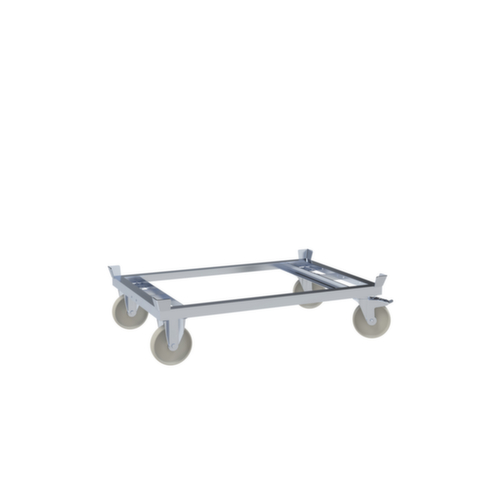 Paletten-Fahrgestell, Traglast 1200 kg, Ladeflächenlänge 1200 mm