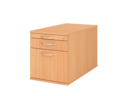 Rollcontainer Solid, 1 Schublade(n), Buche/Buche