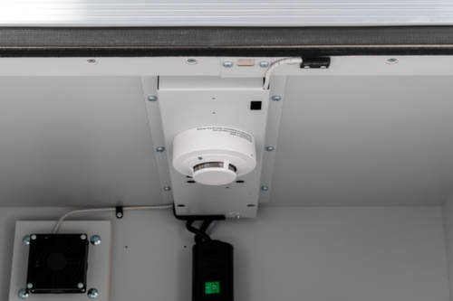 Explosionsgeschützter Lithium-Ionen-Ladeschrank PREMIUM 8/5, Höhe x Breite x Tiefe 520 x 800 x 660 mm