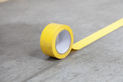 a.m.p.e.r.e. Bodenmarkierungsband TRAFFIC Tape Standard, rot/weiß