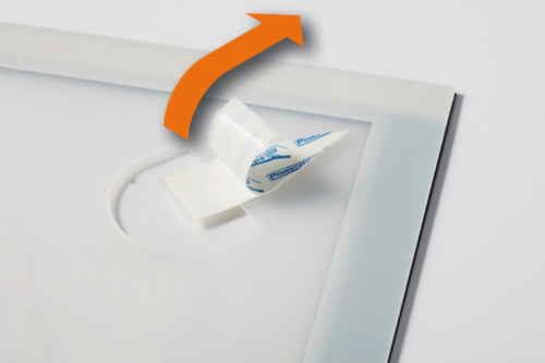 Durable Magnetrahmen DURAFRAME® WALLPAPER, DIN A4, Rückseite selbstklebend