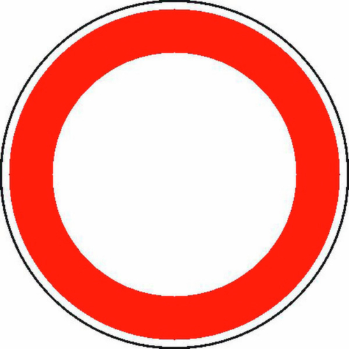 Verbotsschild SafetyMarking® gemäß StVO