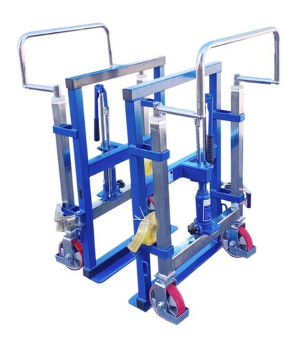 UDOBÄR Hydraulischer Hubroller, Traglast 1800 kg, Hubhöhe 100 mm