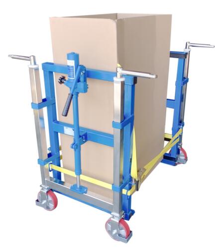 UDOBÄR Hydraulischer Hubroller, Traglast 1800 kg, Hubhöhe 250 mm