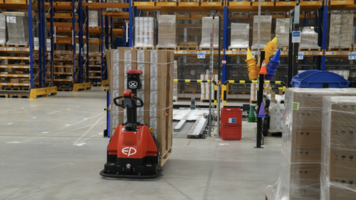 EP Selbstfahrender Elektrohubwagen XP15+, 1500 kg Traglast, Polyurethan/Polyurethan