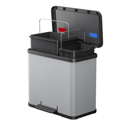 Hailo Tretabfallsammler Öko duo Plus L, Inhalt 1 x 9 l/1 x 17 l