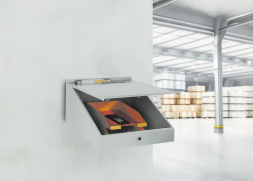 PAVOY Wandpult, RAL7035 Lichtgrau