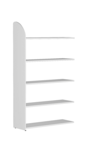 Büro-Selbstbauregal, Breite 1020 mm, 5 Böden