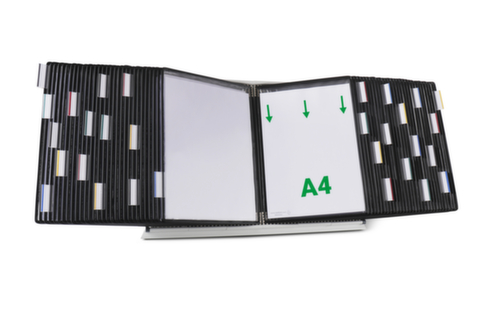 tarifold Sichttafelsystem, mit 60 Sichttafeln in DIN A4