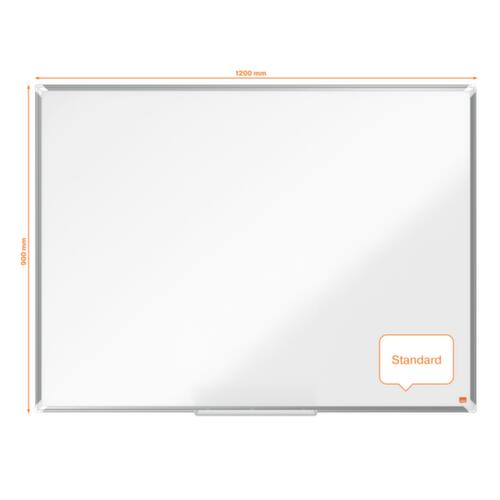 nobo Whiteboard Premium Plus, Höhe x Breite 900 x 1200 mm