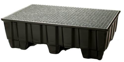 PE-Auffangwanne für 2x200-Liter-Fässer
