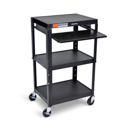Robuster Beistellwagen für elektronische Geräte
