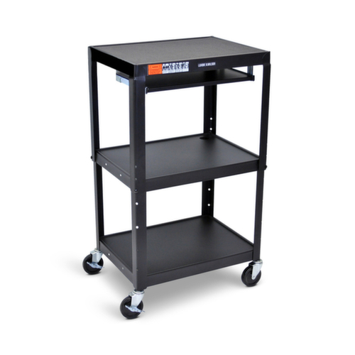 Robuster Beistellwagen für elektronische Geräte