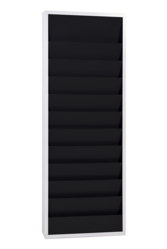 EICHNER Planungstafel mit Schienen, schwarz