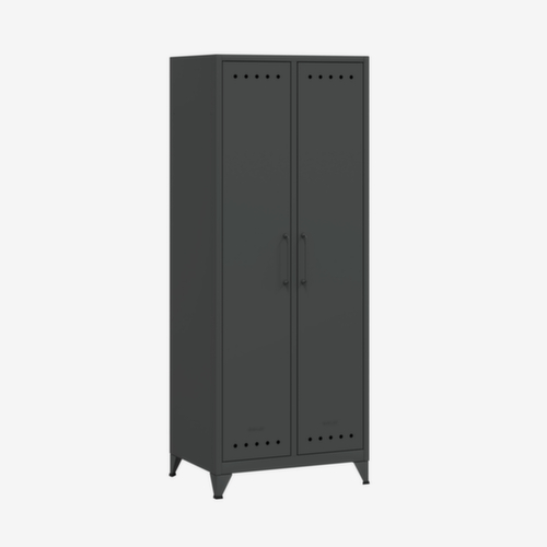 Bisley Kleider-/Wäscheschrank Fern Maxi mit 2 Abteilen