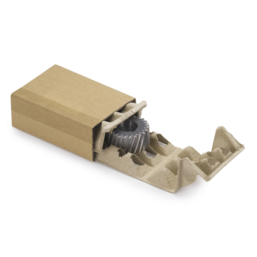 Schiebeschachtel mit Faserform Verpackung 270 x 160 x 70 mm