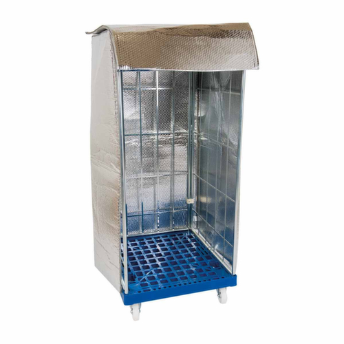 Schutzhaube für Rollbehälter