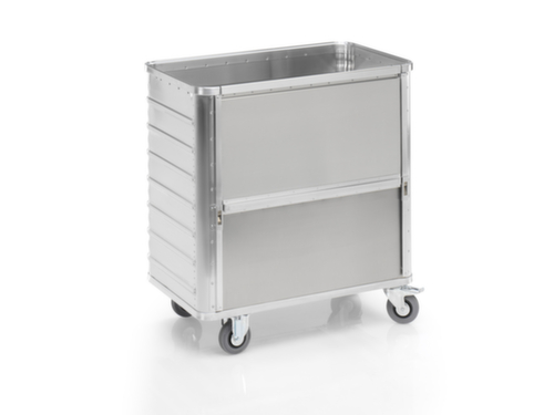 Gmöhling Alu-Kastenwagen mit Eingriffsöffnung, Inhalt 355 l