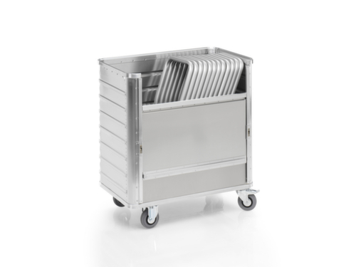 Gmöhling Alu-Kastenwagen mit Eingriffsöffnung, Inhalt 355 l