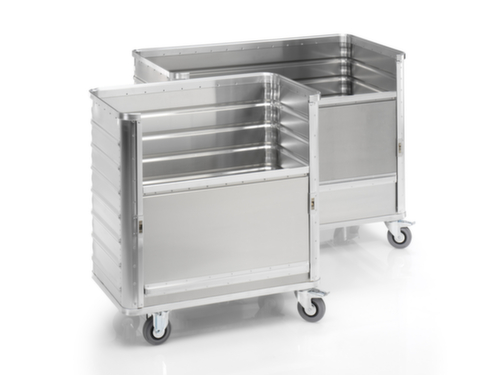 Gmöhling Alu-Kastenwagen mit Eingriffsöffnung, Inhalt 355 l