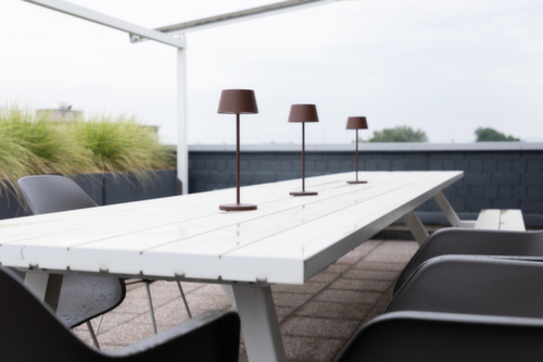 MAUL LED-Tischleuchte MAULnina, Licht warmweiß, braun