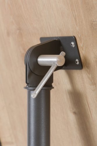 Rocada Mobiles Flipchart NAT0618 mit 2 Papierhaltern, Höhe 1600 - 2000 mm