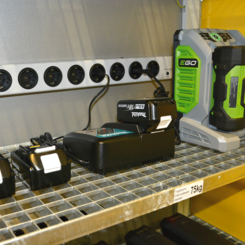 Lacont Lithium-Ionen Lagerschrank Safe Pro 90 mit Brandwarnsystem, Höhe x Breite x Tiefe 2250 x 1212 x 664 mm