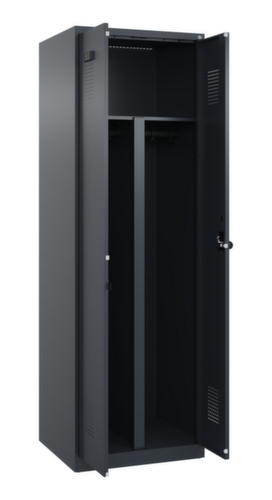C+P PSA-Spind Evolo PLUS für Schwarz-Weiß-Trennung, Abteilbreite 300 mm
