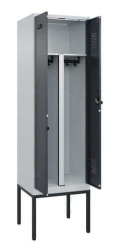 C+P PSA-Spind Evolo PLUS für Schwarz-Weiß-Trennung, Abteilbreite 300 mm
