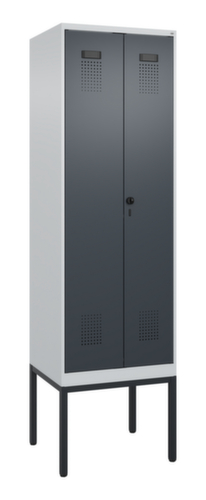 C+P PSA-Spind Evolo PLUS für Schwarz-Weiß-Trennung, Abteilbreite 300 mm