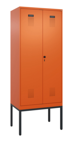 C+P PSA-Spind Evolo PLUS für Schwarz-Weiß-Trennung, Abteilbreite 400 mm