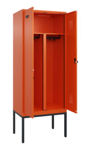 C+P PSA-Spind Evolo PLUS für Schwarz-Weiß-Trennung, Abteilbreite 400 mm