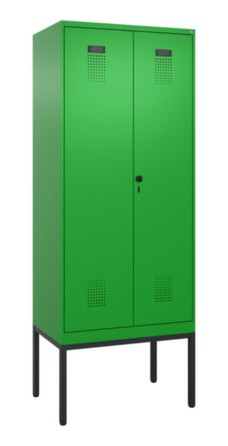 C+P PSA-Spind Evolo PLUS für Schwarz-Weiß-Trennung, Abteilbreite 400 mm