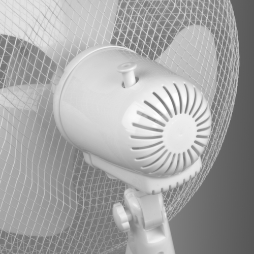 Standventilator, weiß