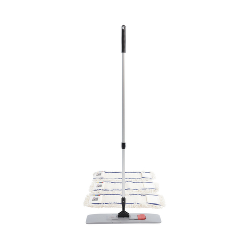 Universal-Nasswischwagen-Set, 2x17 l Eimer in grau/blau/rot