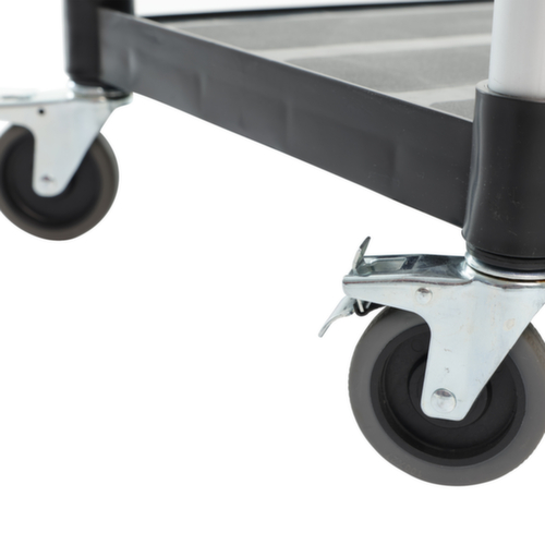 UDOBÄR Kunststoff-Etagenwagen 793x510 mm, Traglast 180 kg, 2 Etagen