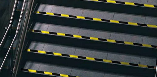 a.m.p.e.r.e. Antirutschbelag TRAFFIC Safety Tape, gelb/schwarz