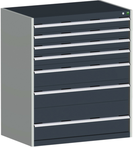 bott Großraum-Schubladenschrank cubio, 7 Schublade(n)