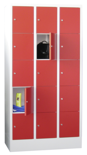 PAVOY Schließfachschrank Basis, 15 Fächer
