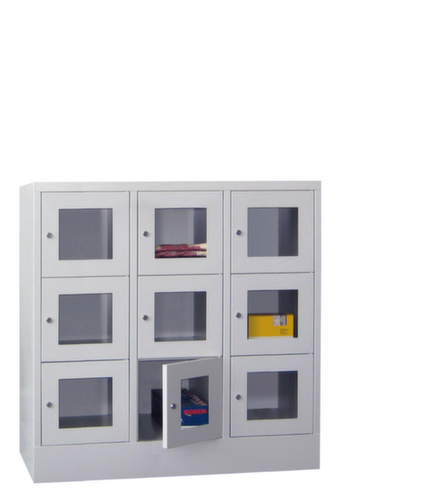 PAVOY Schließfachschrank Basis, 9 Fächer