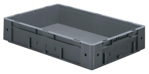 Euronorm-Stapelbehälter, grau, Inhalt 31 l