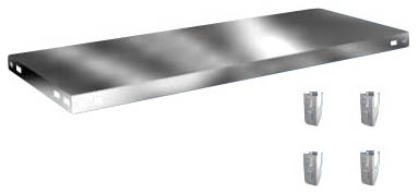 hofe Fachboden für Systemregal, Breite x Tiefe 1000 x 400 mm