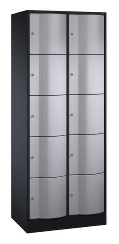 C+P Schließfachschrank Resisto, 10 Fächer