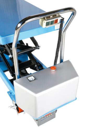 Hanselifter Scherenhubtisch mit elektrischem Hubantrieb, 350 kg Traglast, 910x500 mm