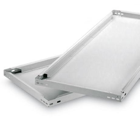 hofe Schraubregal, 5 Böden, RAL7035 Lichtgrau