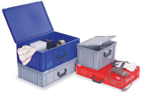 Euronorm-Koffer, grau, HxLxB 185x600x400 mm