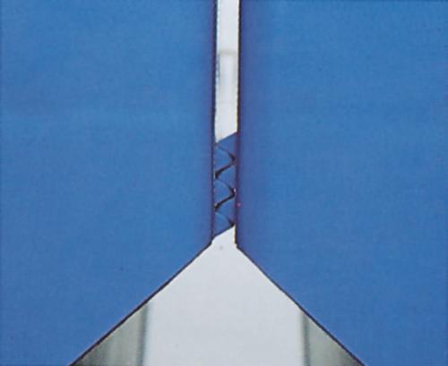 BITO Mehrwegbehälter verplombbar, Inhalt 76 l, Zweiteiliger Scharnierdeckel